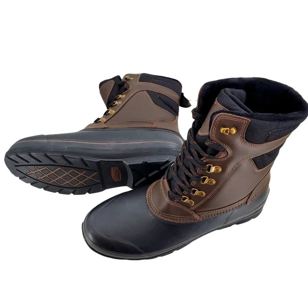 Khombu 8 Duck Boot Men Outdoor Waterproof Work Utility Winter Mid-calf Snow Shoe
